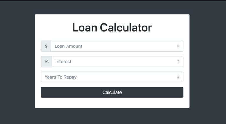 Simple Calculator with Vanilla JavaScript