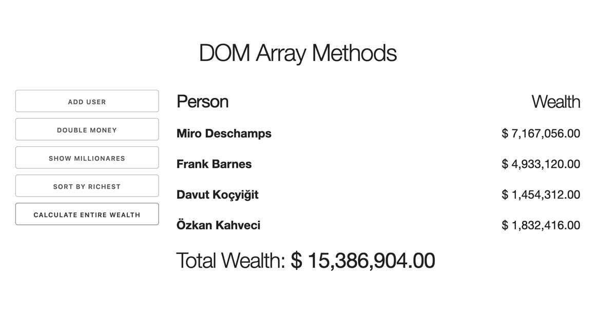 dom-array-methods